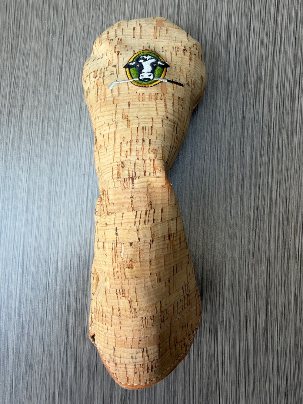 Winston Collection Cork Golf Headcover Stonewall Links Cow Logo Made in USA